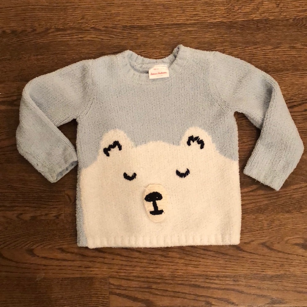 Hana Andersson toddler polar bear sweater
